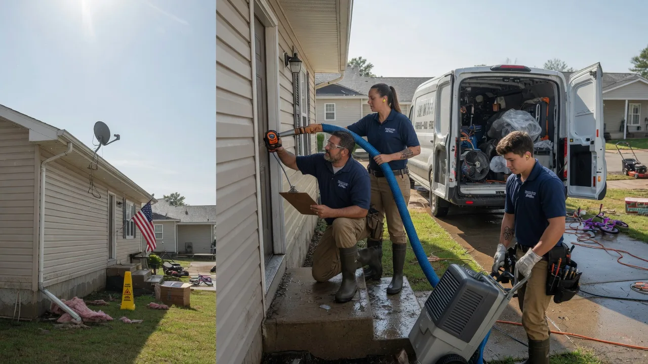 Ceiling Water Damage Restoration in Columbus, MS near me